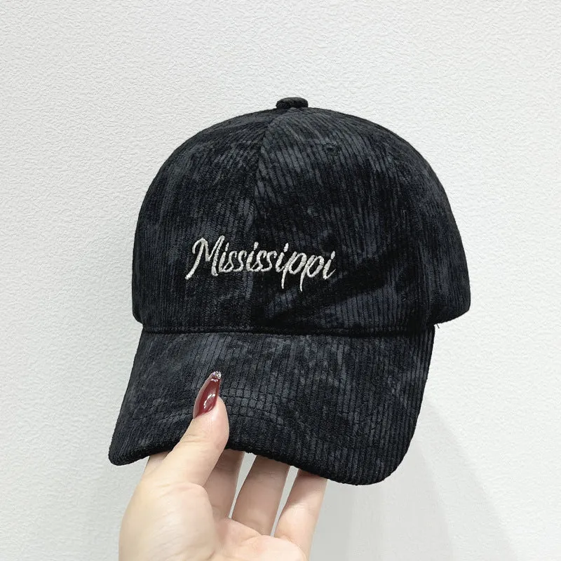Cord-Visor-Kappe für Damen Skanto