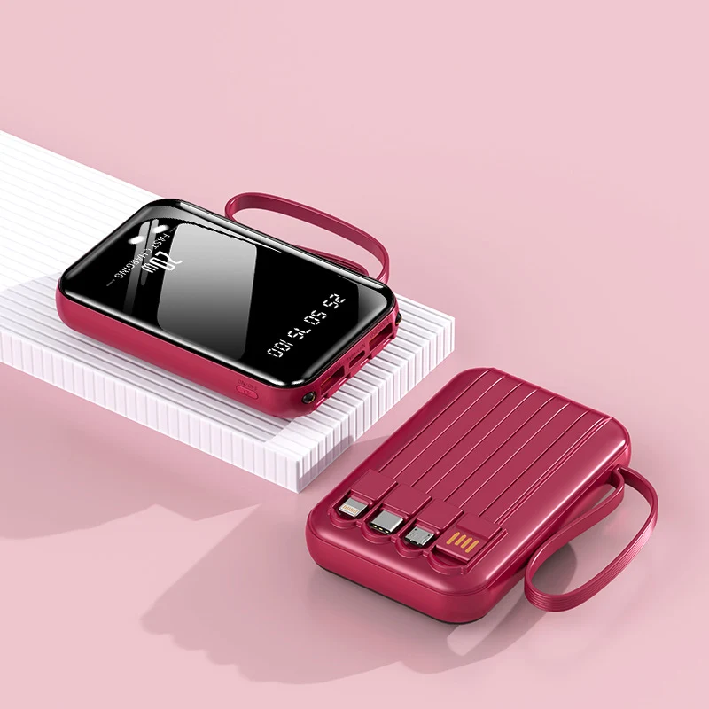 Powerbank mit Digitalanzeige Skanto