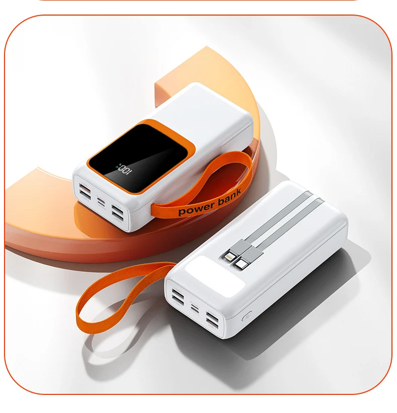 Powerbank mit digitaler Energieanzeige und Schnellladung Skanto