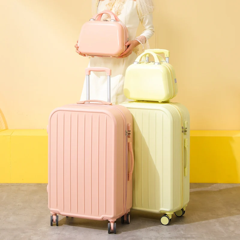Unisex Premium Leichter Hartschalen-Spinner-Koffer Skanto