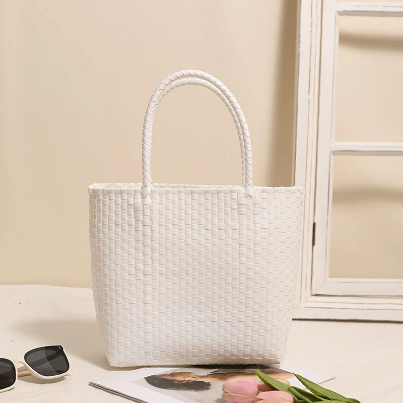 Geflochtene Freizeit-Shopper-Tasche Skanto