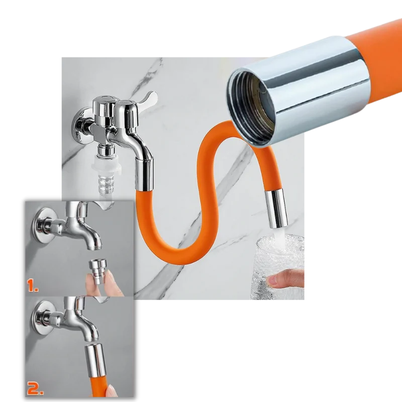 Flexible Wasserhahnverlängerung