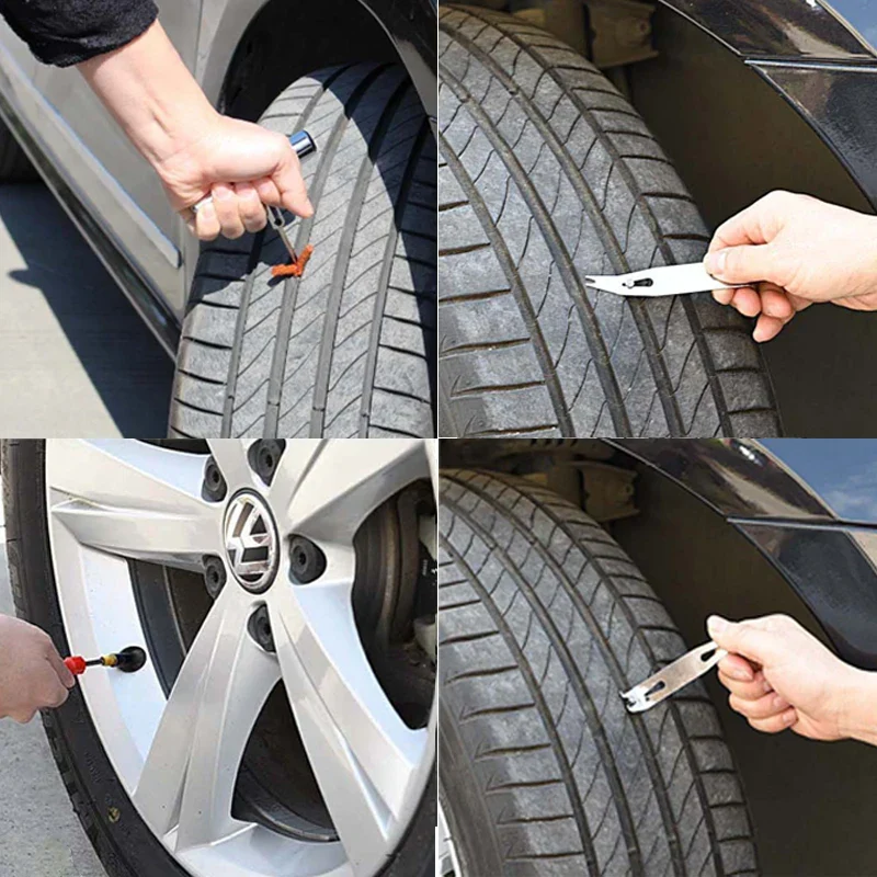 Reifenreparatur-Kit Auto Motorrad | Skanto