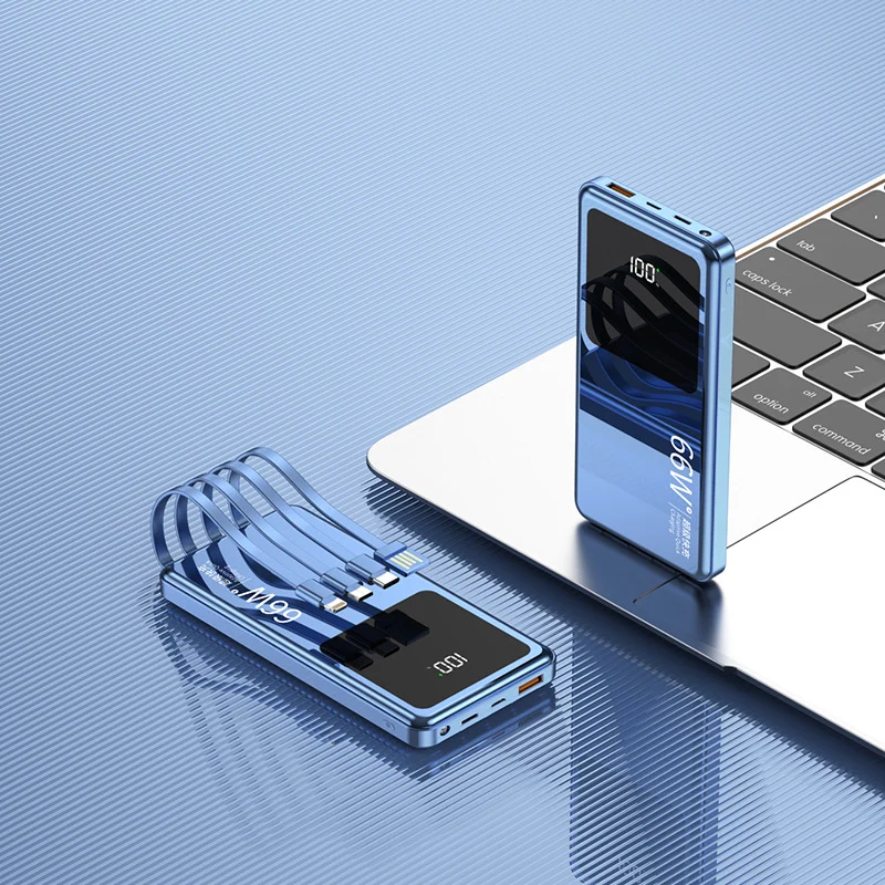 Multifunktionale Powerbank mit Schnellladefunktion Skanto