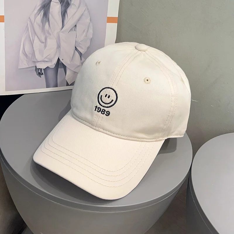 Lässige Herren-Baseballkappe Skanto mit Smiley-Stickerei