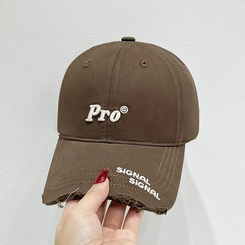 Damen Lässige Distressed-Baseballkappe Skanto