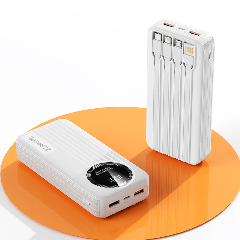 Hochleistungs-Powerbank mit Smart-LED-Display Skanto