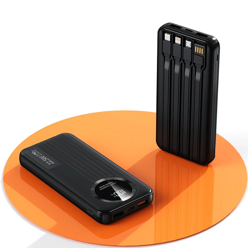 Hochleistungs-Powerbank mit Smart-LED-Display Skanto