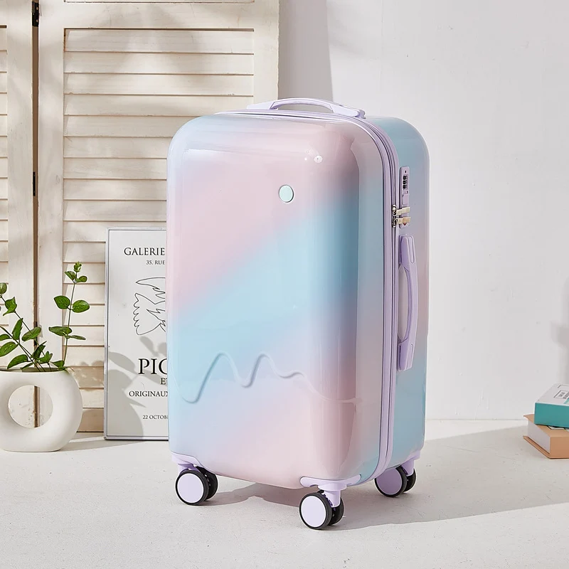 Unisex Leichter Stoßfester Reisekoffer Skanto