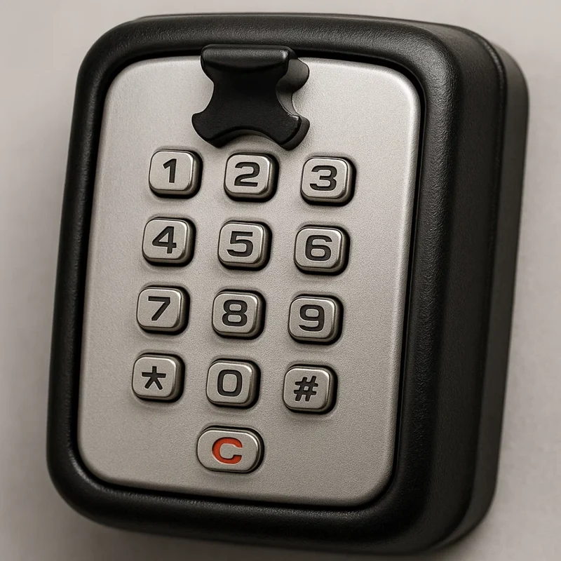 KeyGuard Outdoor-Safe – Wasserdichter Wand-Schlüsselkasten | Skanto