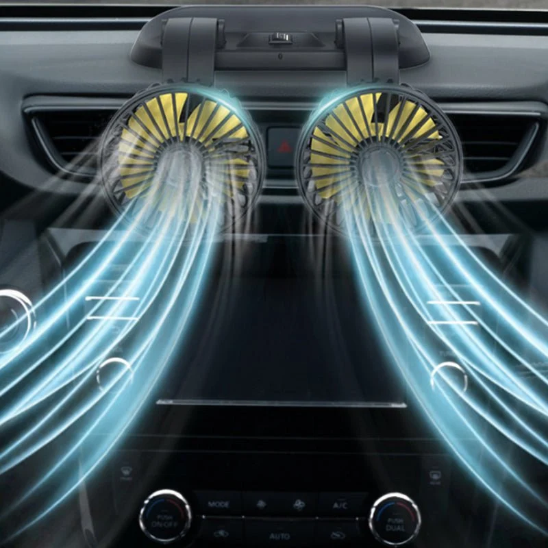 Auto Cool Fan | Genießen Sie eine angenehme Brise während der Fahrt! | Skanto