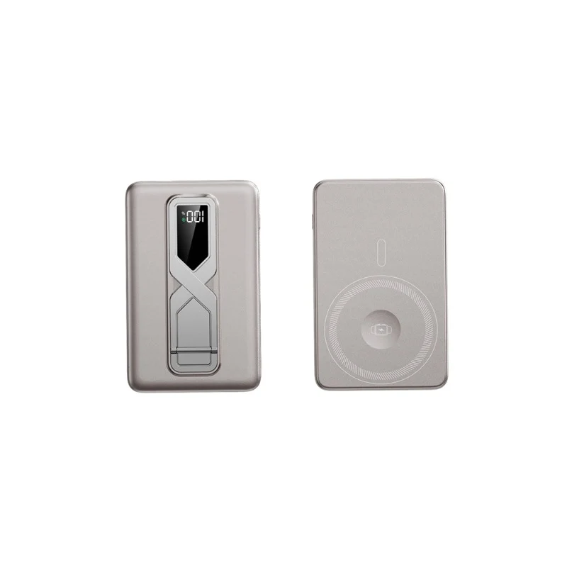 Kabellose Powerbank mit Digitalanzeige und Schnellladetechnologie Skanto