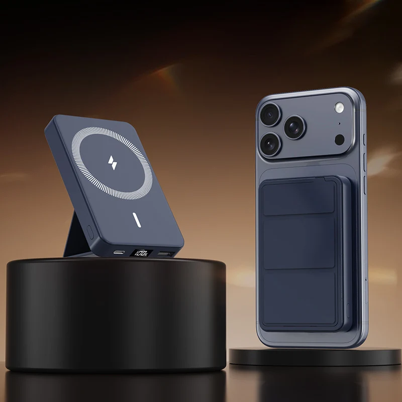 Hochleistungs-Wireless-Ladestation mit schnellem Magnetverschluss Skanto