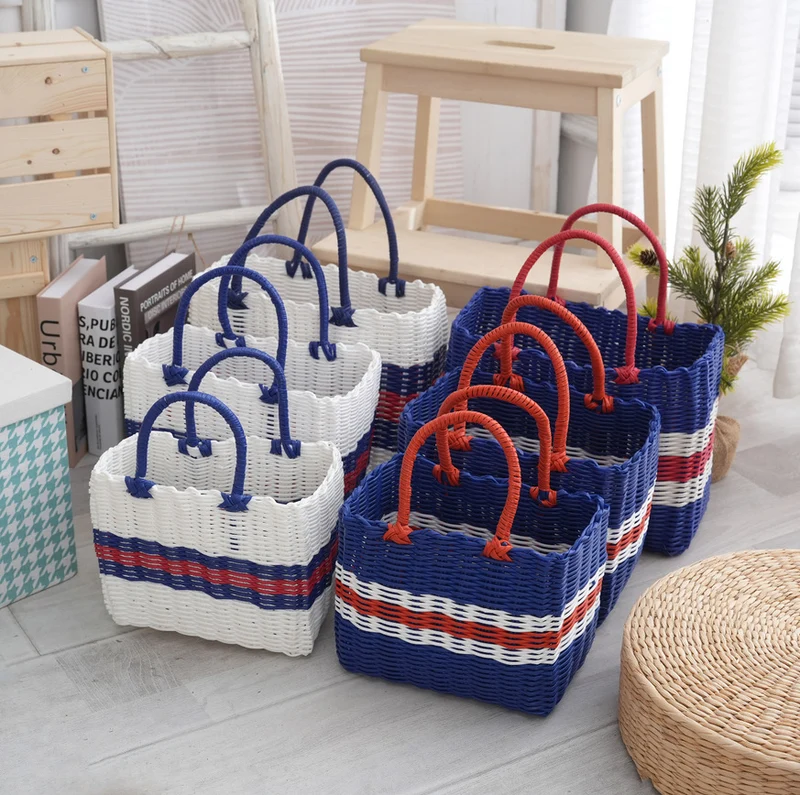 Weiche gewebte Strandtasche Skanto