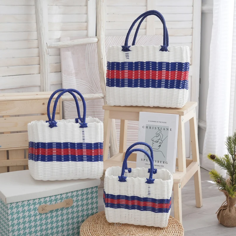 Weiche gewebte Strandtasche Skanto