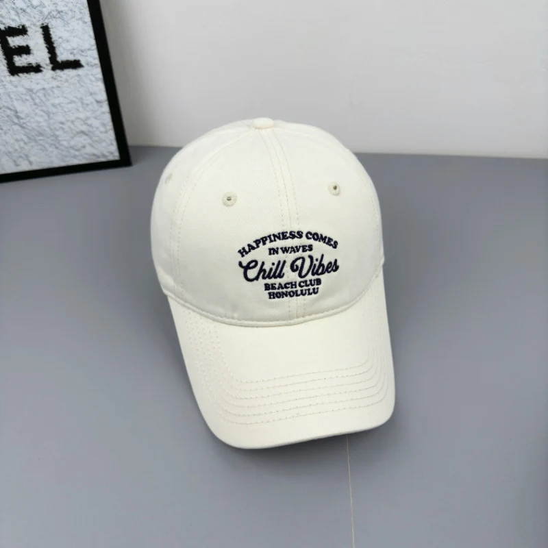 Herren Bestickte Baseballkappe „Chill Vibes“ Skanto