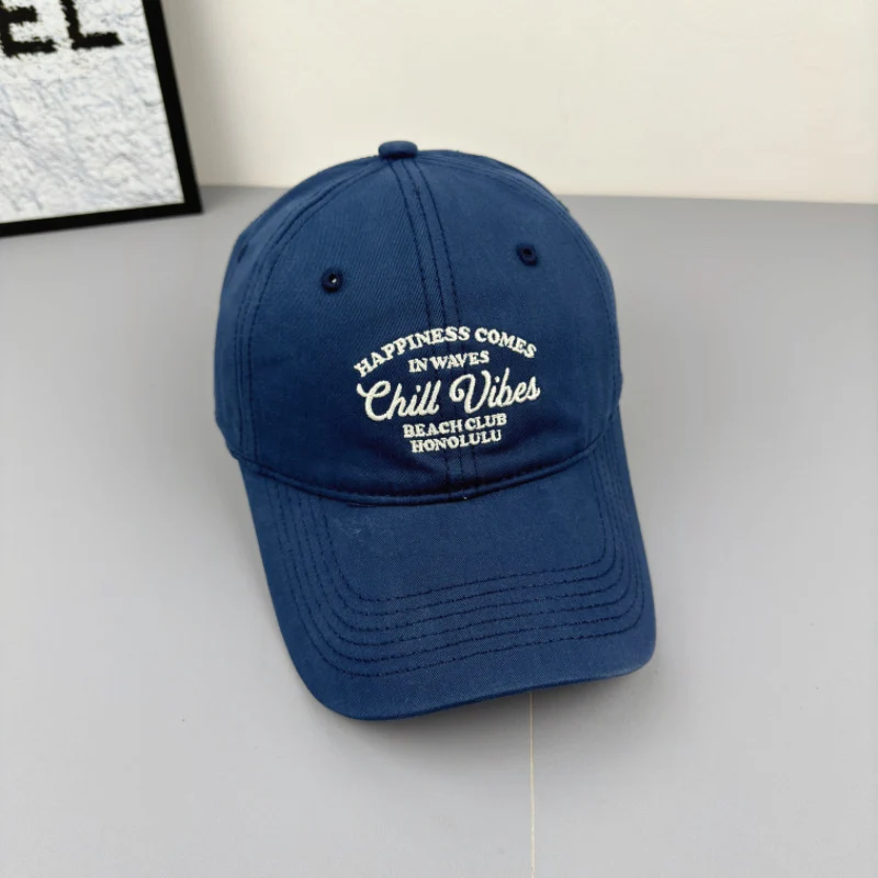 Herren Bestickte Baseballkappe „Chill Vibes“ Skanto