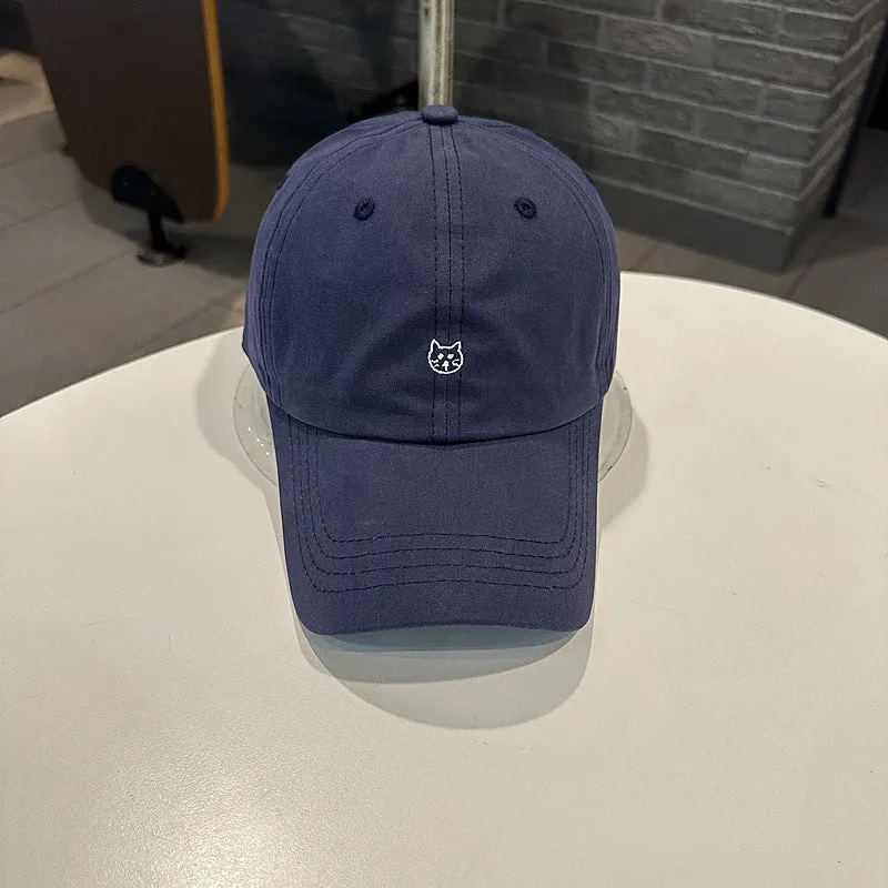 Damen Baseballkappe mit Katzenstickerei Skanto