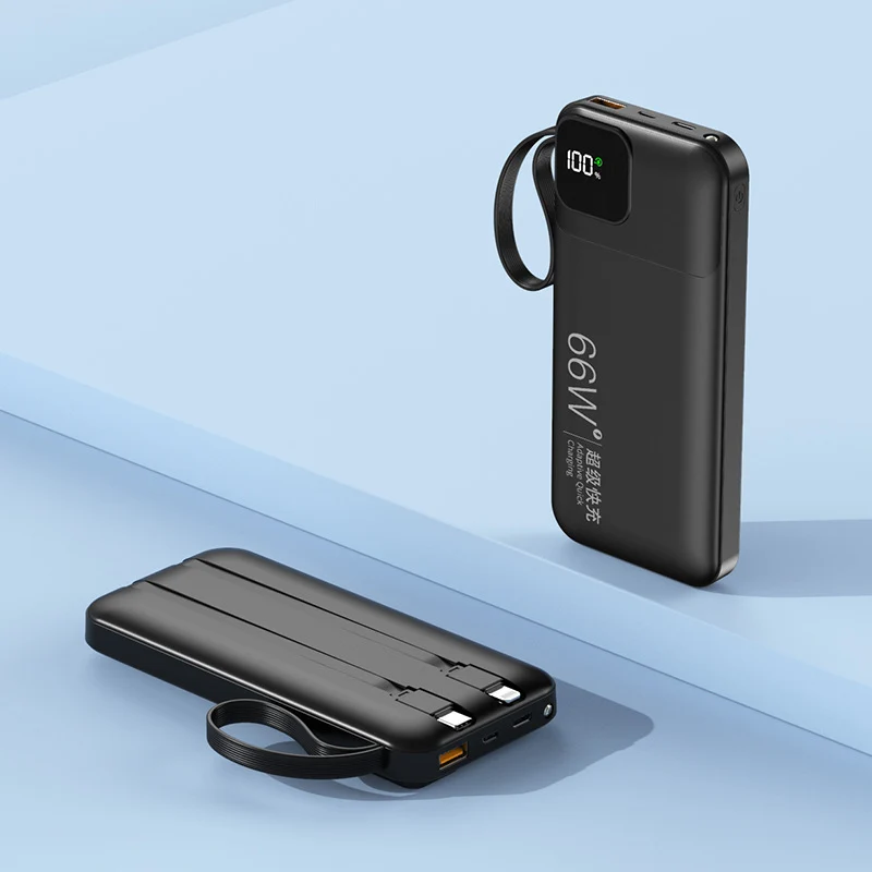 Hochleistungs-Powerbank mit LED-Display und Schnellladefunktion Skanto