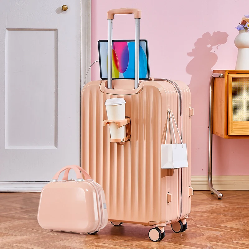 Unisex Innovativer Hartschalen-Reisekoffer Skanto