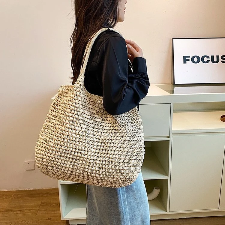 Handgefertigte nachhaltige Strandtasche Skanto