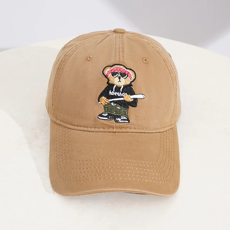 Herren Bestickte Baseballkappe mit Cartoon-Charakter Skanto