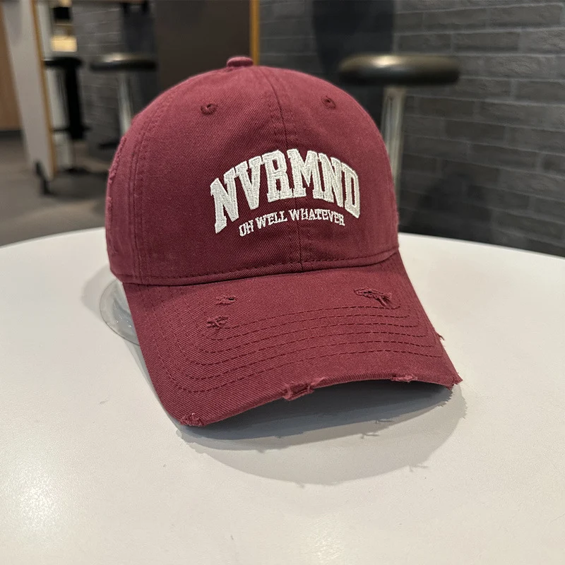 Herren Baseballkappe mit Used-Grafik Skanto