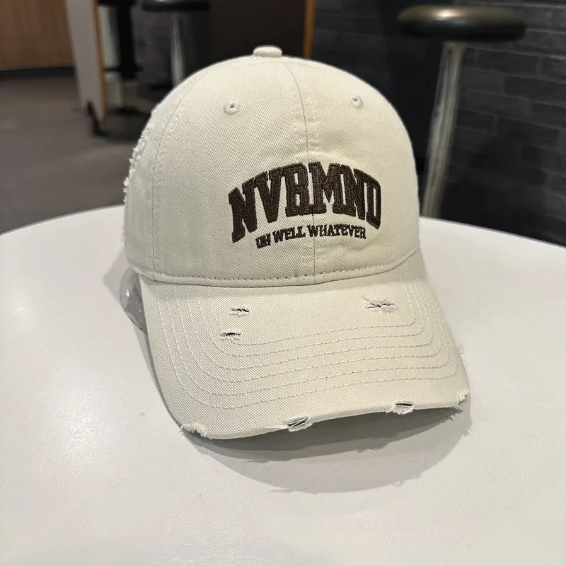 Herren Baseballkappe mit Used-Grafik Skanto