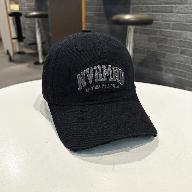 Herren Baseballkappe mit Used-Grafik Skanto