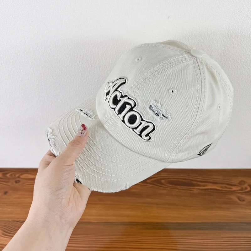 Herren Distressed Grafik-Baseballkappe Skanto 1784270841