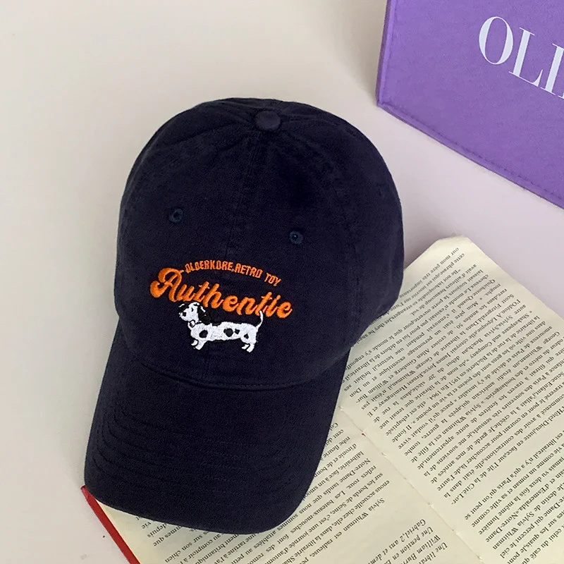 Unisex Bestickte Kappe im Vintage-Stil Skanto