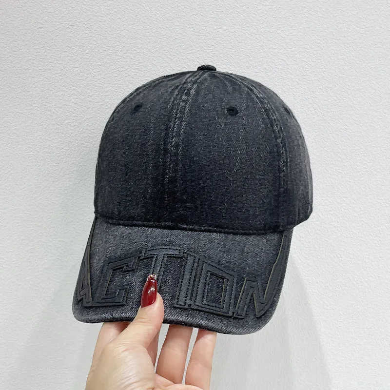 Unisex Stylische Denim-Baseballkappe Skanto