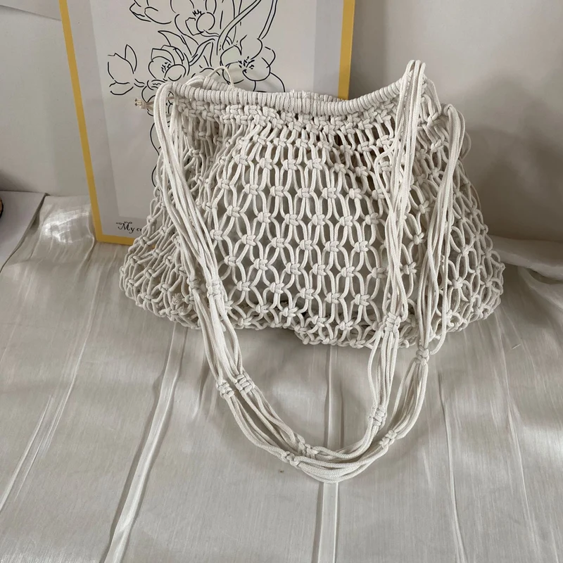 Handgeknüpfte Strandtasche Skanto