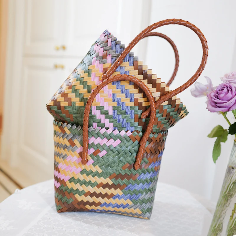Handgewebte Strandtasche Skanto