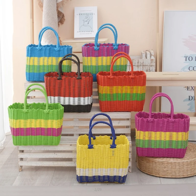 Handgemachte Korbtasche mit stilvollem Design Skanto
