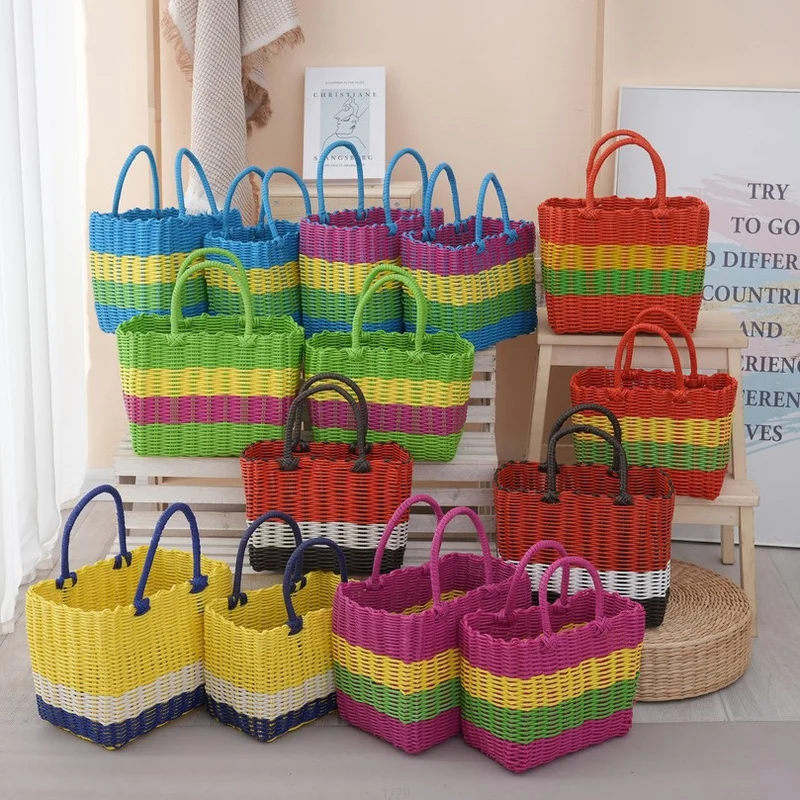 Handgemachte Korbtasche mit stilvollem Design Skanto