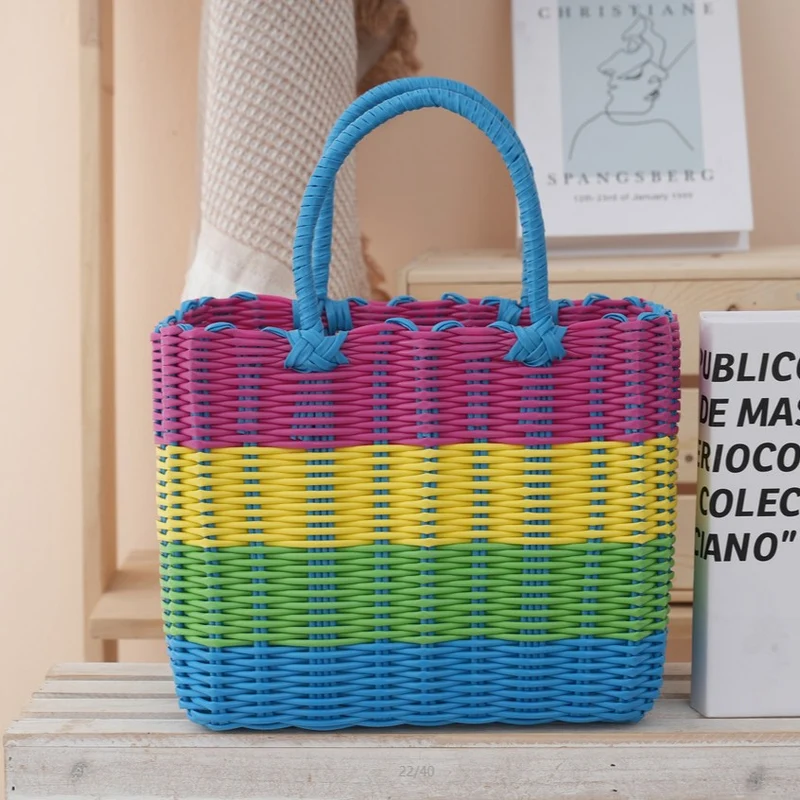Handgemachte Korbtasche mit stilvollem Design Skanto
