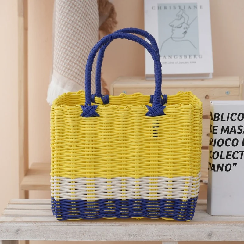 Handgemachte Korbtasche mit stilvollem Design Skanto