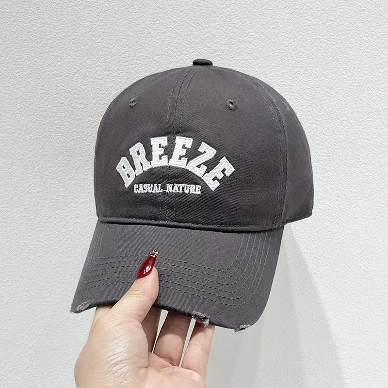 Herren Freizeit Baumwollkappe im Used-Look Skanto