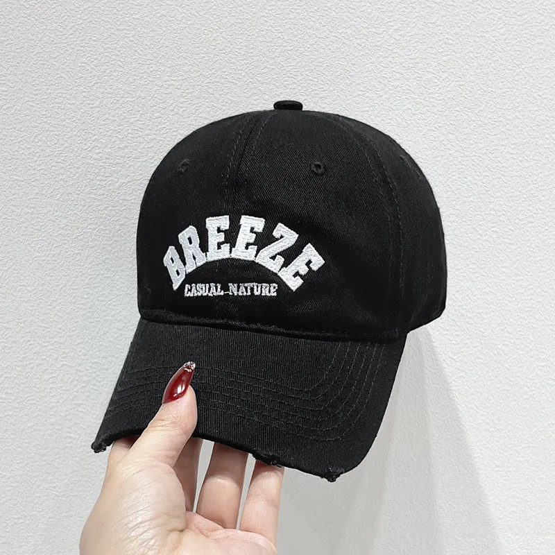 Herren Freizeit Baumwollkappe im Used-Look Skanto