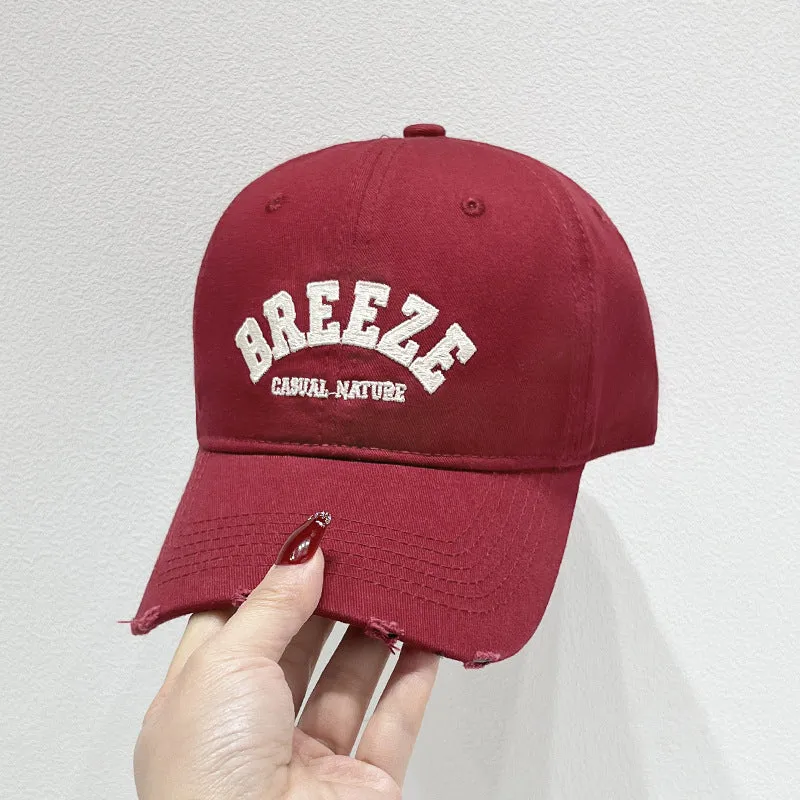Herren Freizeit Baumwollkappe im Used-Look Skanto