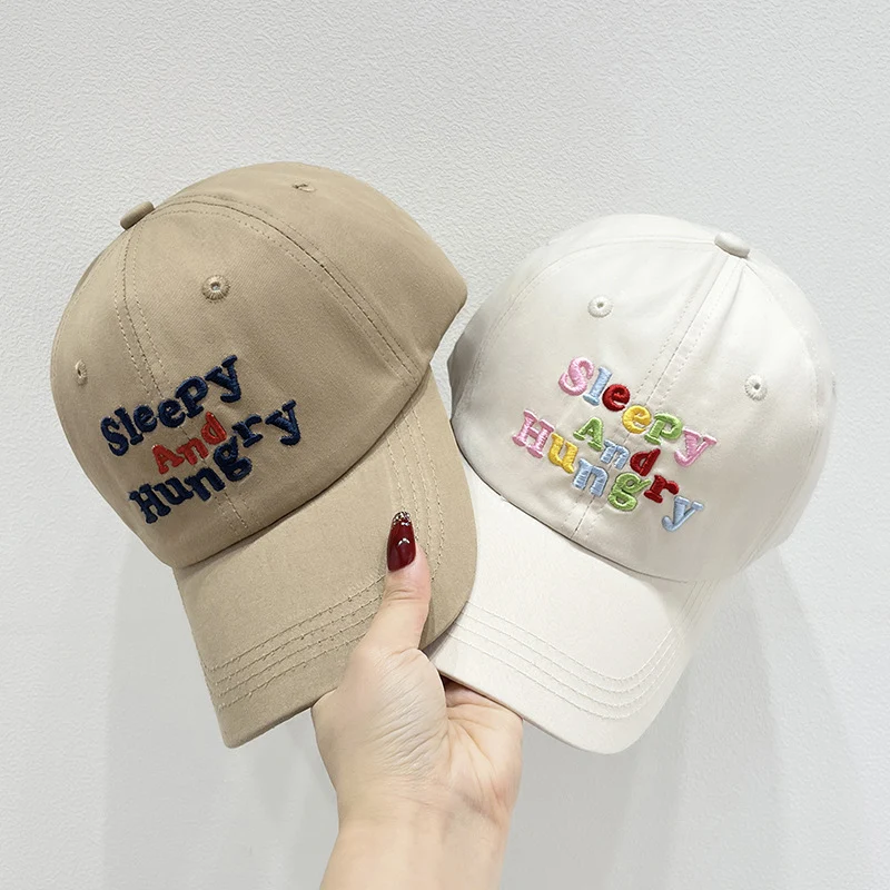 Unisex Bestickte Baseballkappe mit Zitat Skanto