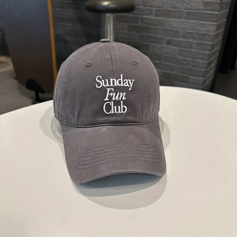 Unisex Bestickte Baumwoll-Baseballkappe Skanto