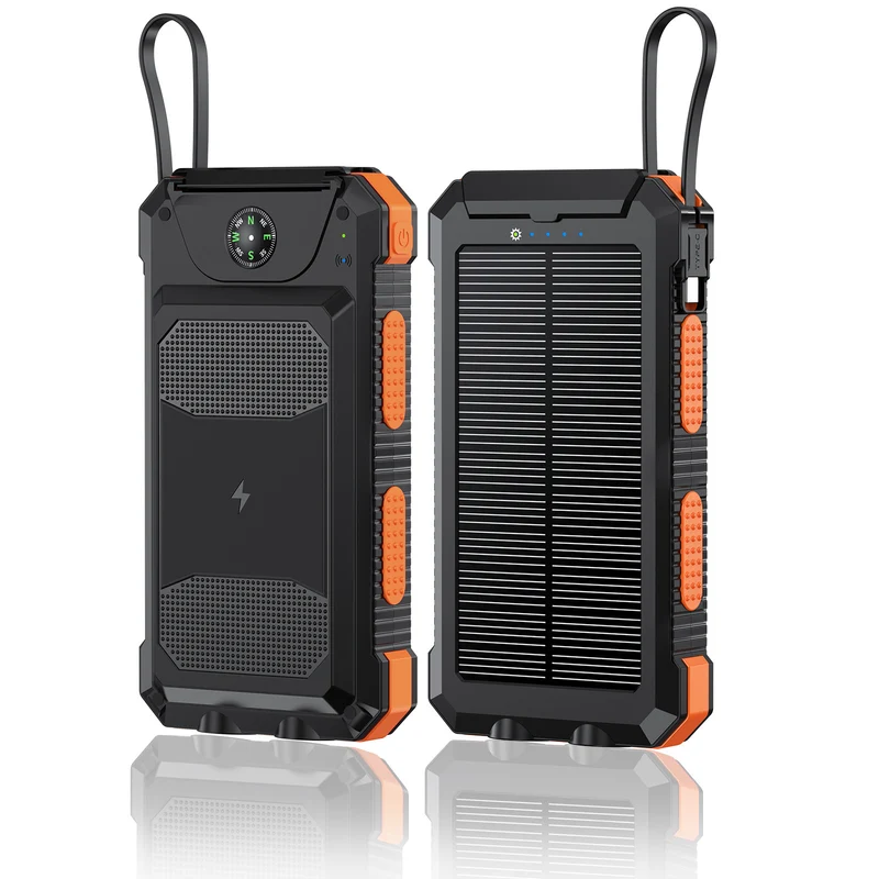 Solarbetriebene Powerbank mit hochentwickelter Schutztechnologie Skanto