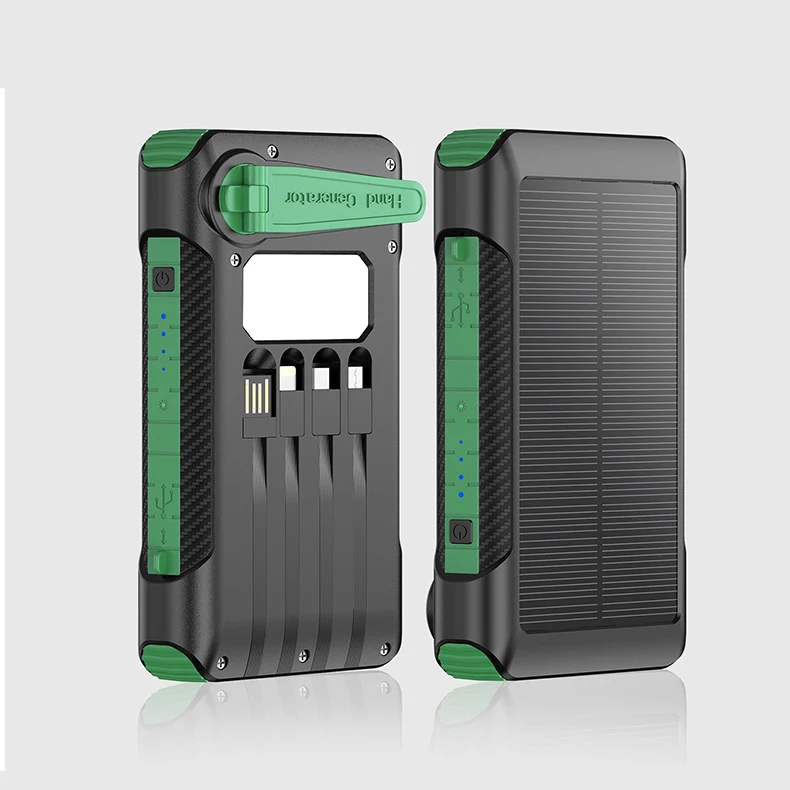 Solar-Powerbank mit Schnellladefunktion Skanto