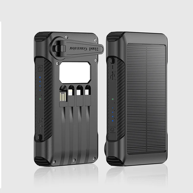 Solar-Powerbank mit Schnellladefunktion Skanto