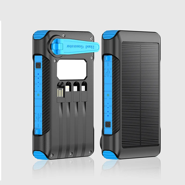 Solar-Powerbank mit Schnellladefunktion Skanto
