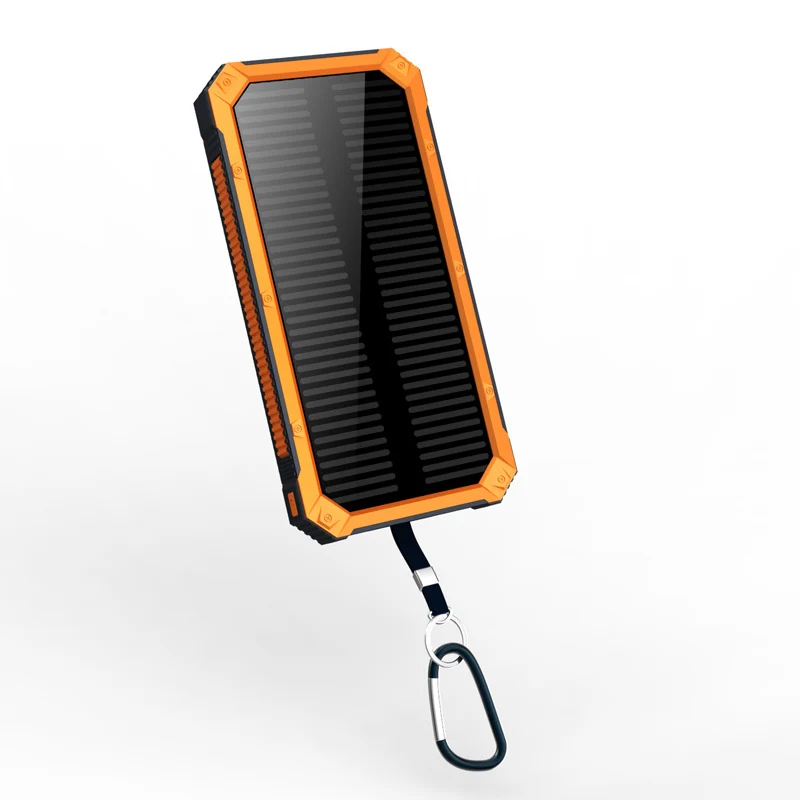 Solar-Powerbank mit robustem Gehäuse und hoher Kapazität Skanto