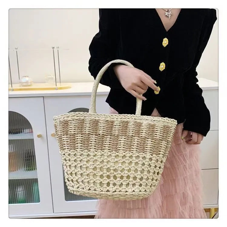Geflochtener Raffia-Korb Skanto