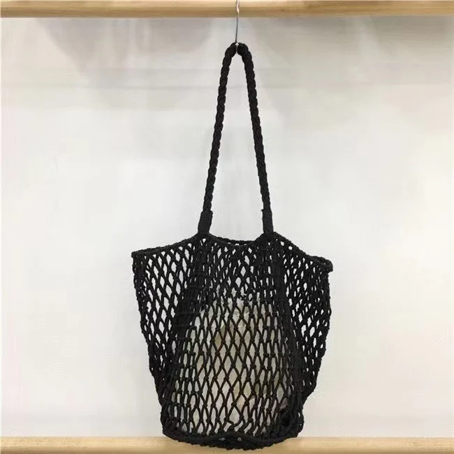 Handgeknüpfte Netztasche Skanto